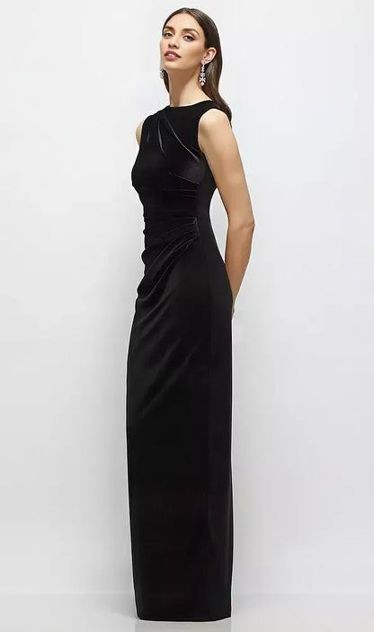 Graceful Stylish Refined Beautiful Elegant Sleeveless Floor-Length Mother of the Bride Dress
