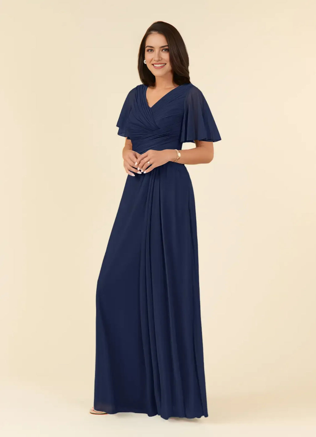 Navy Dark Mother of the Bride A-Line Mother of the Bride Dresses