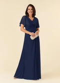 Navy Dark Mother of the Bride A-Line Mother of the Bride Dresses