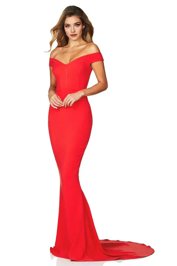 Beautiful Timeless Special Occasion Sophisticated Graceful Elegant Red Mermaid Sleeveless Prom Dress