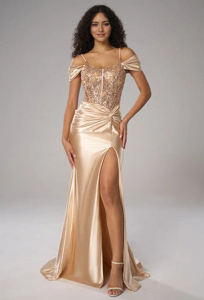 Stylish Refined Beautiful Timeless Special Occasion Sophisticated Elegant Mermaid Sleeveless Prom Dress
