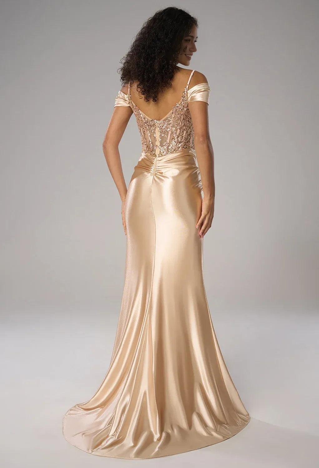Stylish Refined Beautiful Timeless Special Occasion Sophisticated Elegant Mermaid Sleeveless Prom Dress
