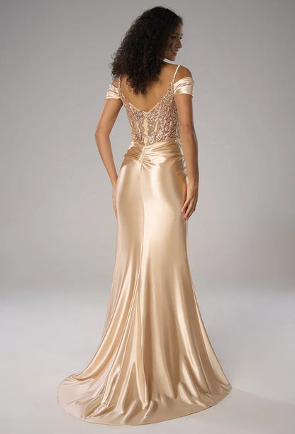 Stylish Refined Beautiful Timeless Special Occasion Sophisticated Elegant Mermaid Sleeveless Prom Dress