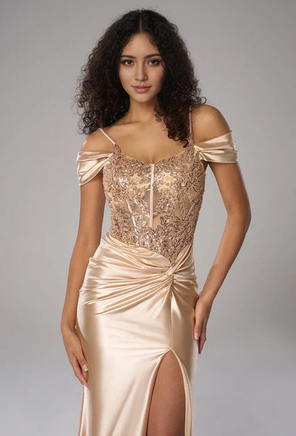 Stylish Refined Beautiful Timeless Special Occasion Sophisticated Elegant Mermaid Sleeveless Prom Dress