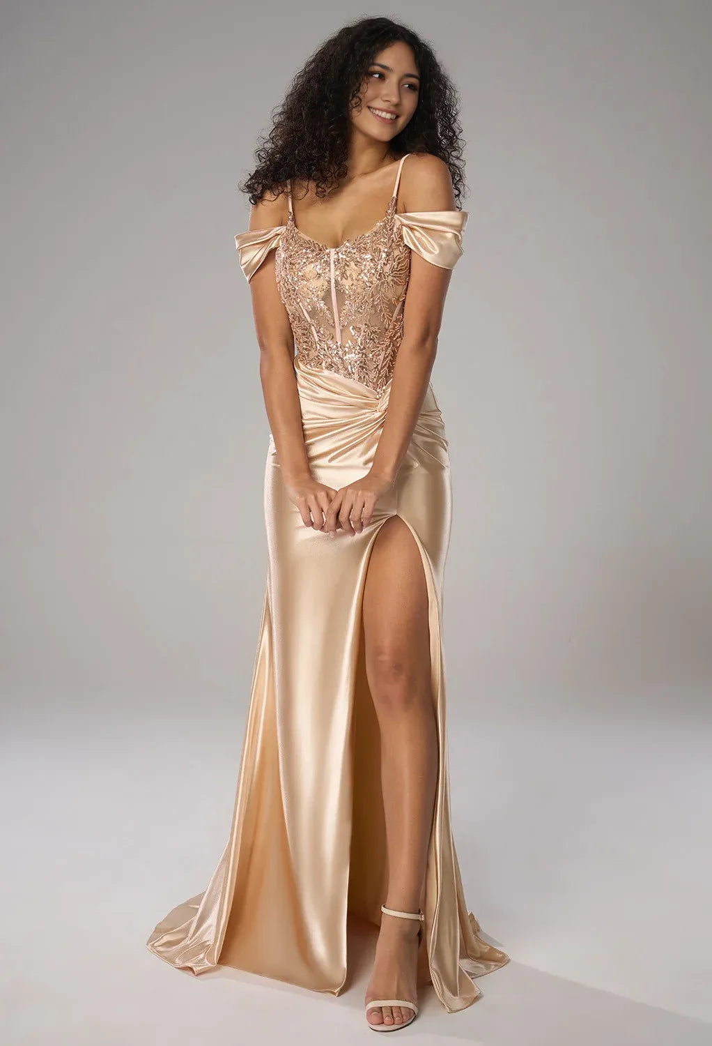 Stylish Refined Beautiful Timeless Special Occasion Sophisticated Elegant Mermaid Sleeveless Prom Dress