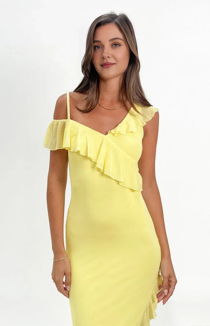 Beautiful Timeless Special Occasion Sophisticated Graceful Elegant Sheath Asymmetric Sleeveless Prom Dress