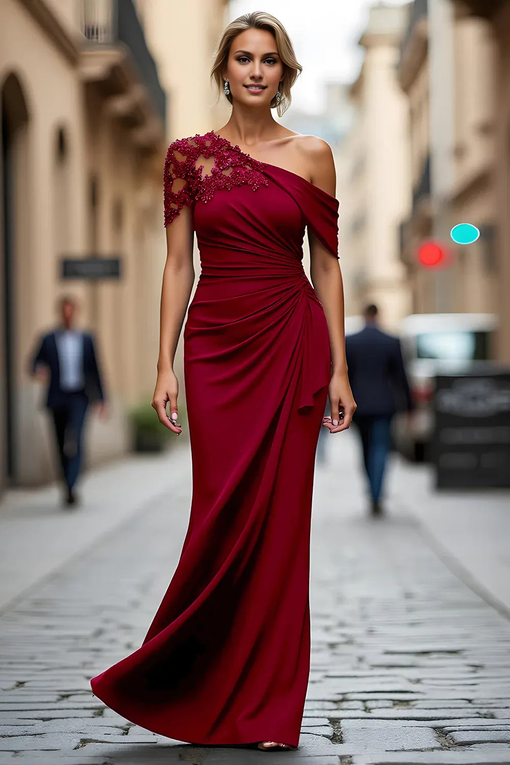 Chic Elegant Black Lace Sheath Sleeveless Floor-Length Mother of the Bride Dress