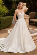 White Sparkle Prom Dress with Strapless Corset Bodice Ball Gown Silhouette and Train Perfect for Enchanting Ballroom Moments