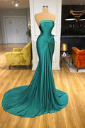 Strapless Long Mermaid Evening Prom Dress Online