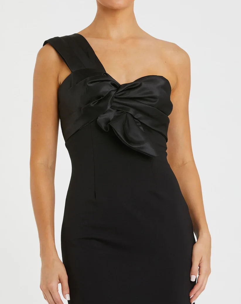 Beautiful Timeless Special Occasion Sophisticated Elegant Black Trumpet Sleeveless Floor-Length Prom Dress