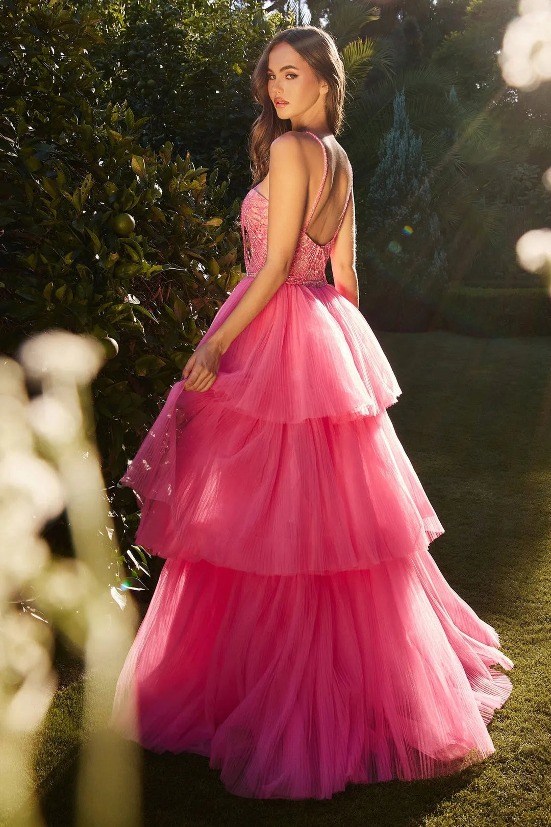 Yellow Prom Dress with High - Low Hem Bodice and Halter Neckline: Perfect for Enchanting Ball Moments