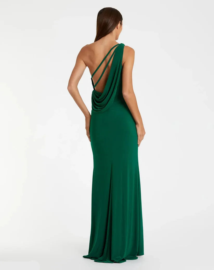 Beautiful Timeless Special Occasion Sophisticated Elegant Jersey Sheath Sleeveless Floor-Length Prom Dress