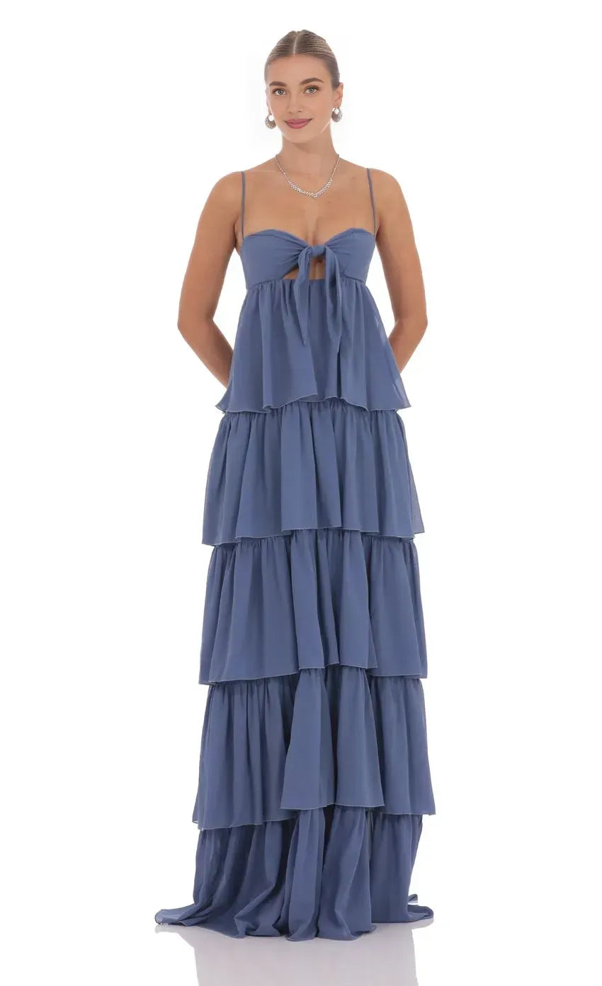Graceful Stylish Refined Beautiful Timeless Chic Elegant A-Line Sleeveless Floor-Length Prom Dress
