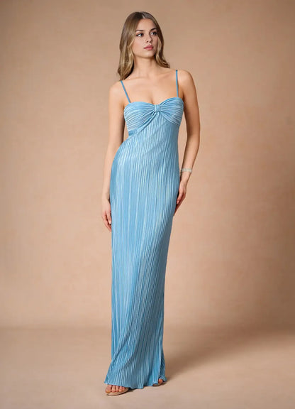 Special Occasion Sophisticated Graceful Elegant Black Satin A-Line Sleeveless Floor-Length Evening Dress