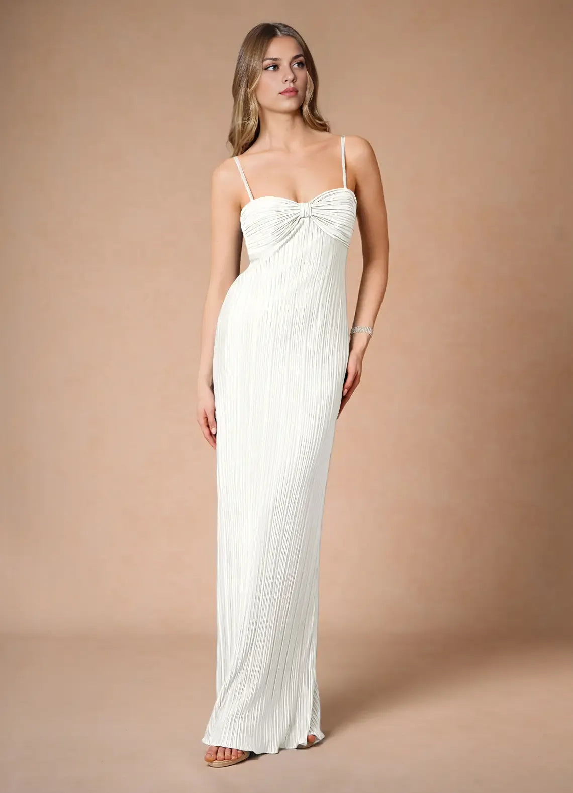 Special Occasion Sophisticated Graceful Elegant Black Satin A-Line Sleeveless Floor-Length Evening Dress
