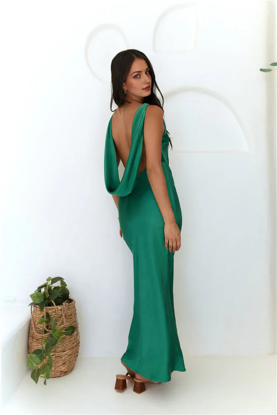 Graceful Stylish Refined Beautiful Timeless Chic Elegant Mermaid Sleeveless Floor-Length Prom Dress