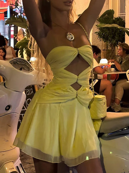 Special Occasion Sophisticated Graceful Stylish Elegant A-Line Sweetheart Sleeveless Mini Homecoming Dress
