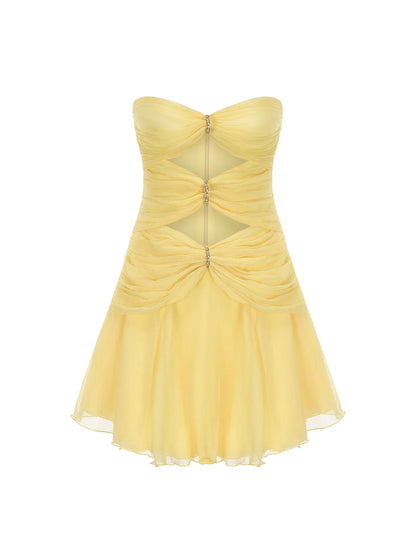 Special Occasion Sophisticated Graceful Stylish Elegant A-Line Sweetheart Sleeveless Mini Homecoming Dress