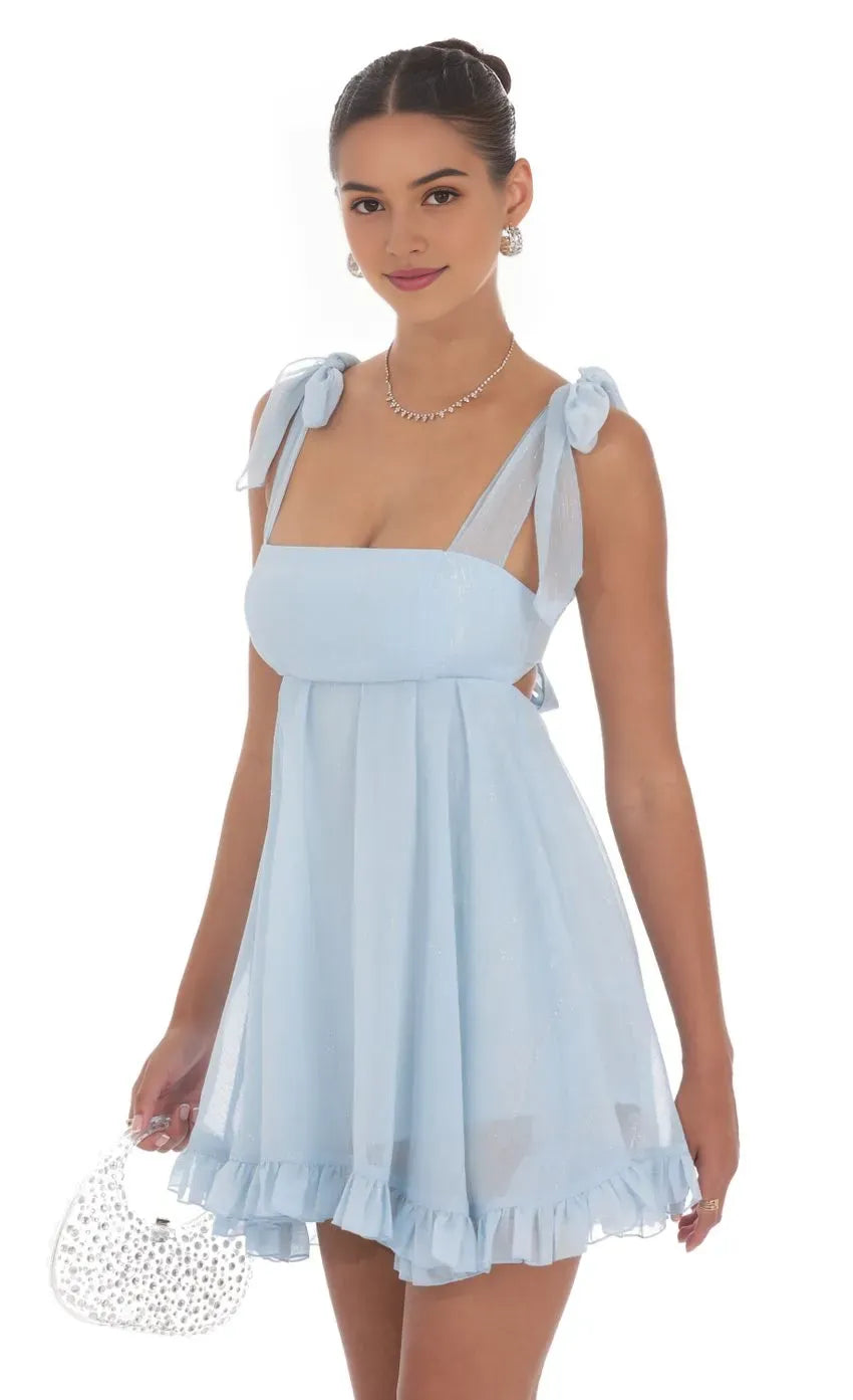 Black Femme Tiered Homecoming Dresses with Spaghetti Straps Perfect for Back-to-School Formals Homecoming Dances Teen Celebrations