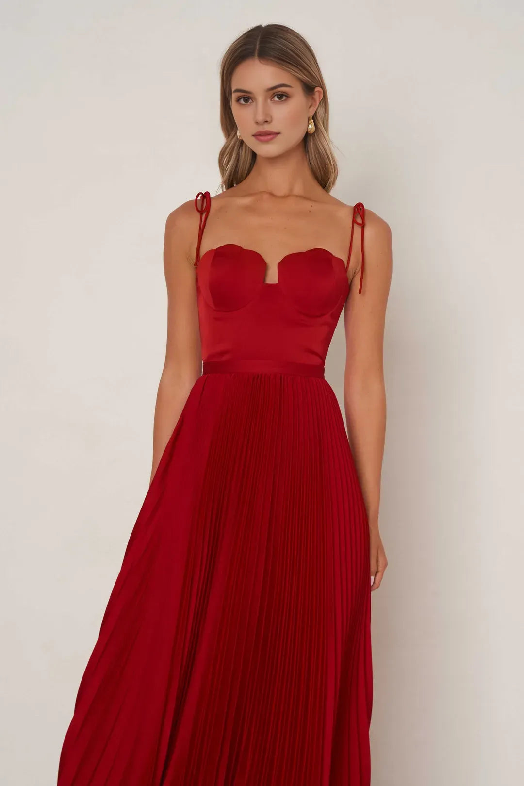 Sweetheart Neck Spaghetti Strap Open Back Back Zip Midi Length Prom Dresses