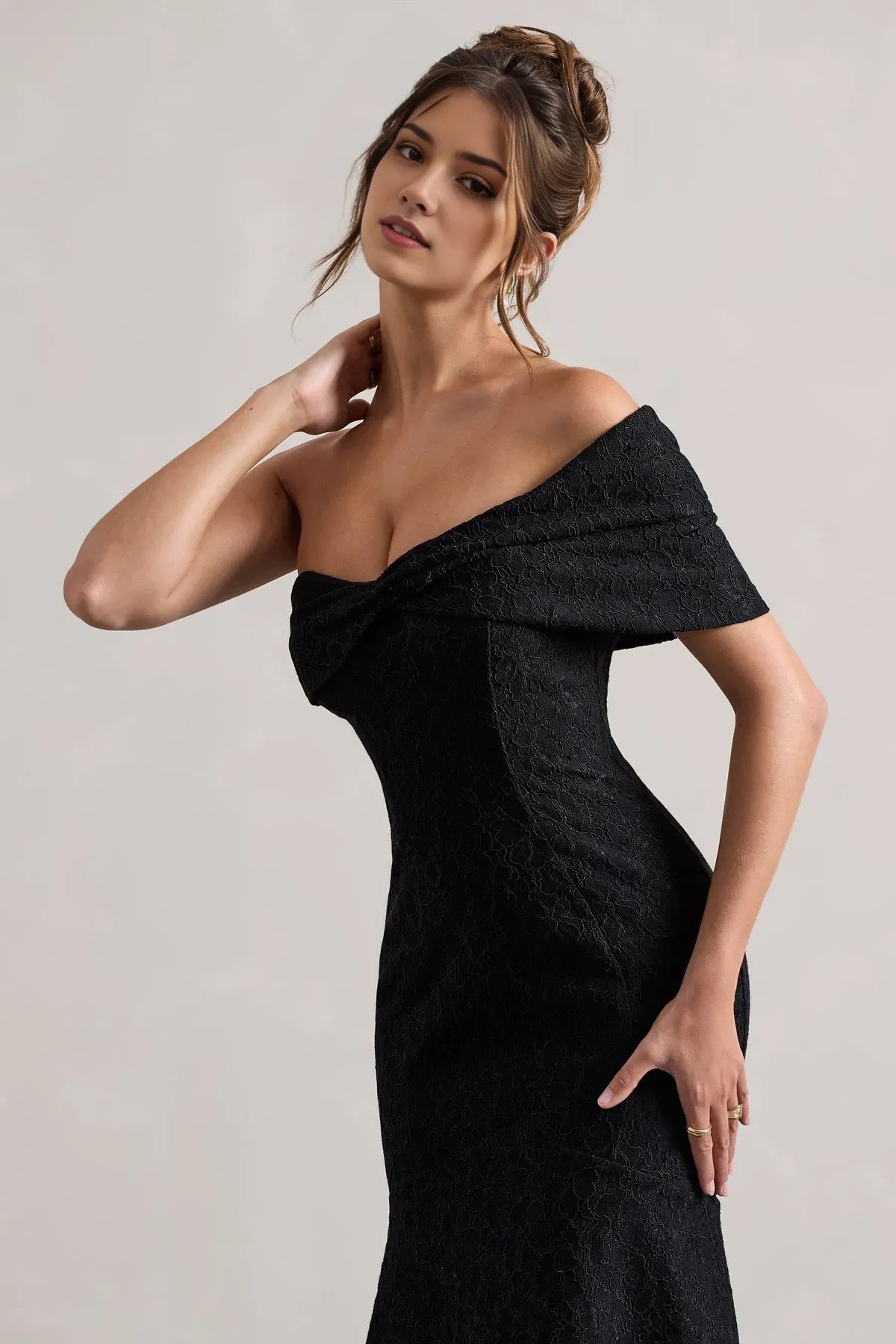 Black One Prom Dresses Trumpet Gown Ideal for Luxurious Ball Events and Formal Evening Celebrations