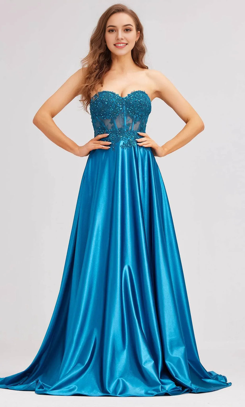 Fuchsia Strapless Evening Dresses with Bodice Side Slit and Pockets Perfect for Proms Galas and Formal Soir¨¦es