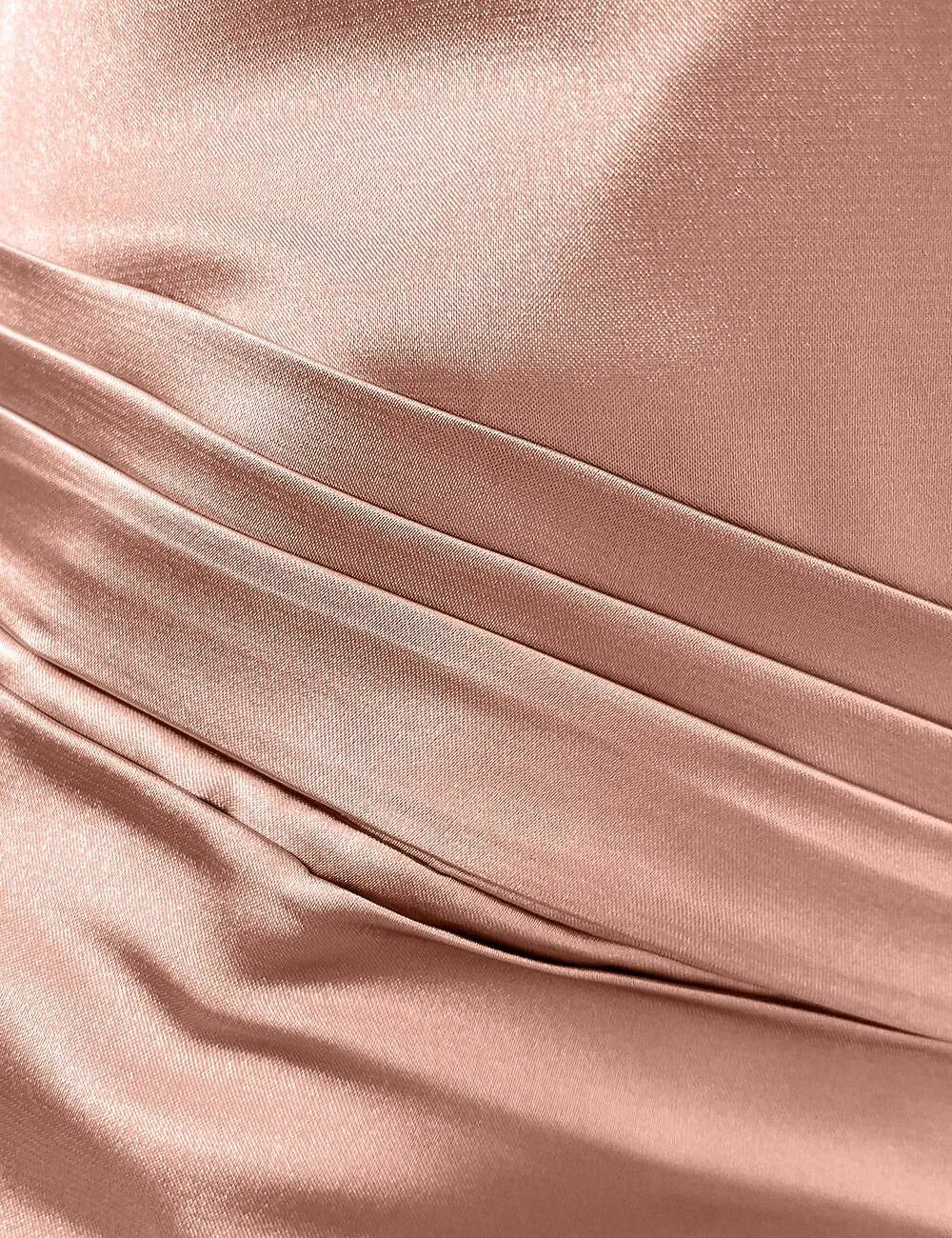 Mermaid Halter-Neck Sleeveless Ruched Champagne Floor-Length Prom Dress