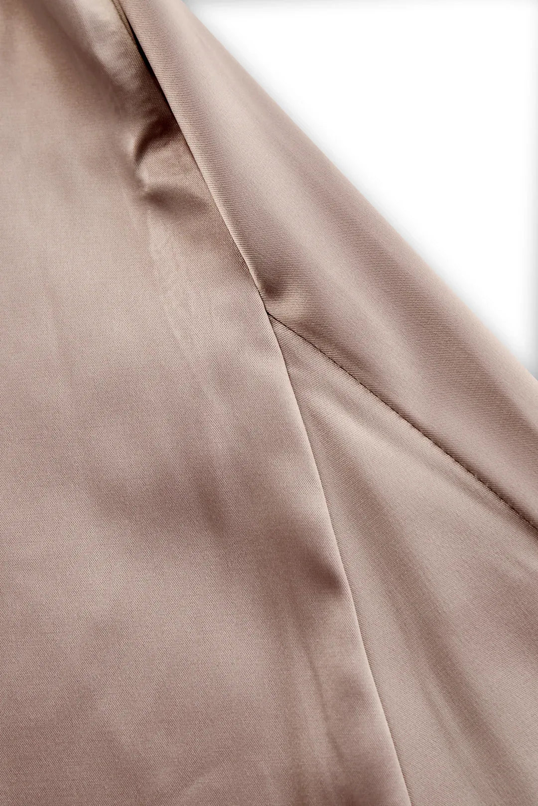 Taupe Mermaid One Shoulder Ruched Floor-Length Evening Dresses