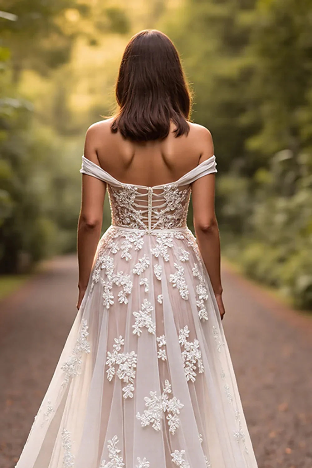 Sophisticated Graceful Stylish Refined Beautiful Elegant Ivory Tulle A-Line Sleeveless Wedding Dress