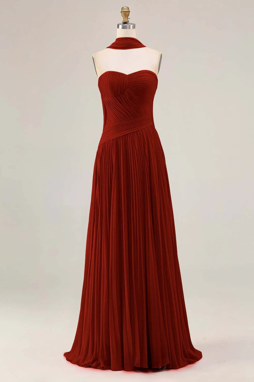 Refined Beautiful Timeless Elegant Hot Pink Tulle Strapless Sleeveless Floor-Length Prom Dress
