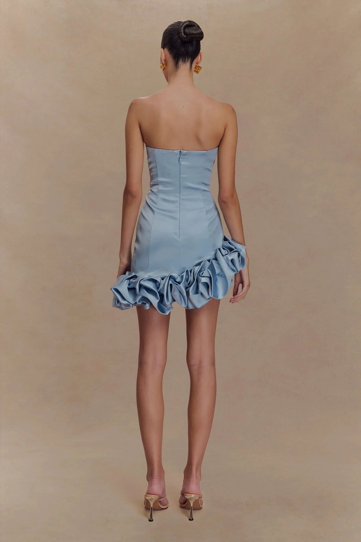 Special Occasion Sophisticated Graceful Stylish Refined Beautiful Elegant Strapless Short Homecoming Dress