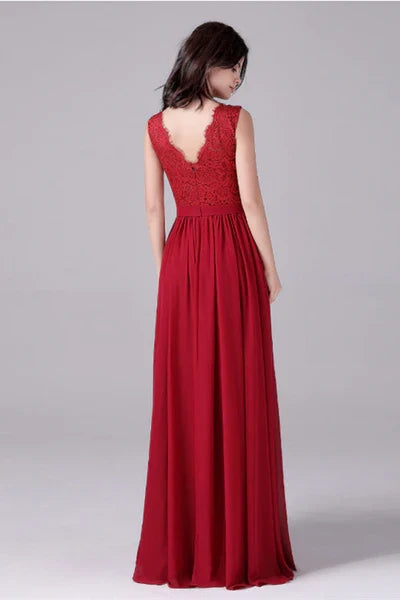 Jewel Floor Length Sleeveless Backless High slit mother's dress