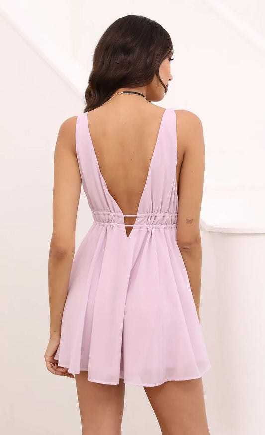 Elegant Red A-Line V-Neck Sleeveless Classic-Back Floor-Length Homecoming Dress