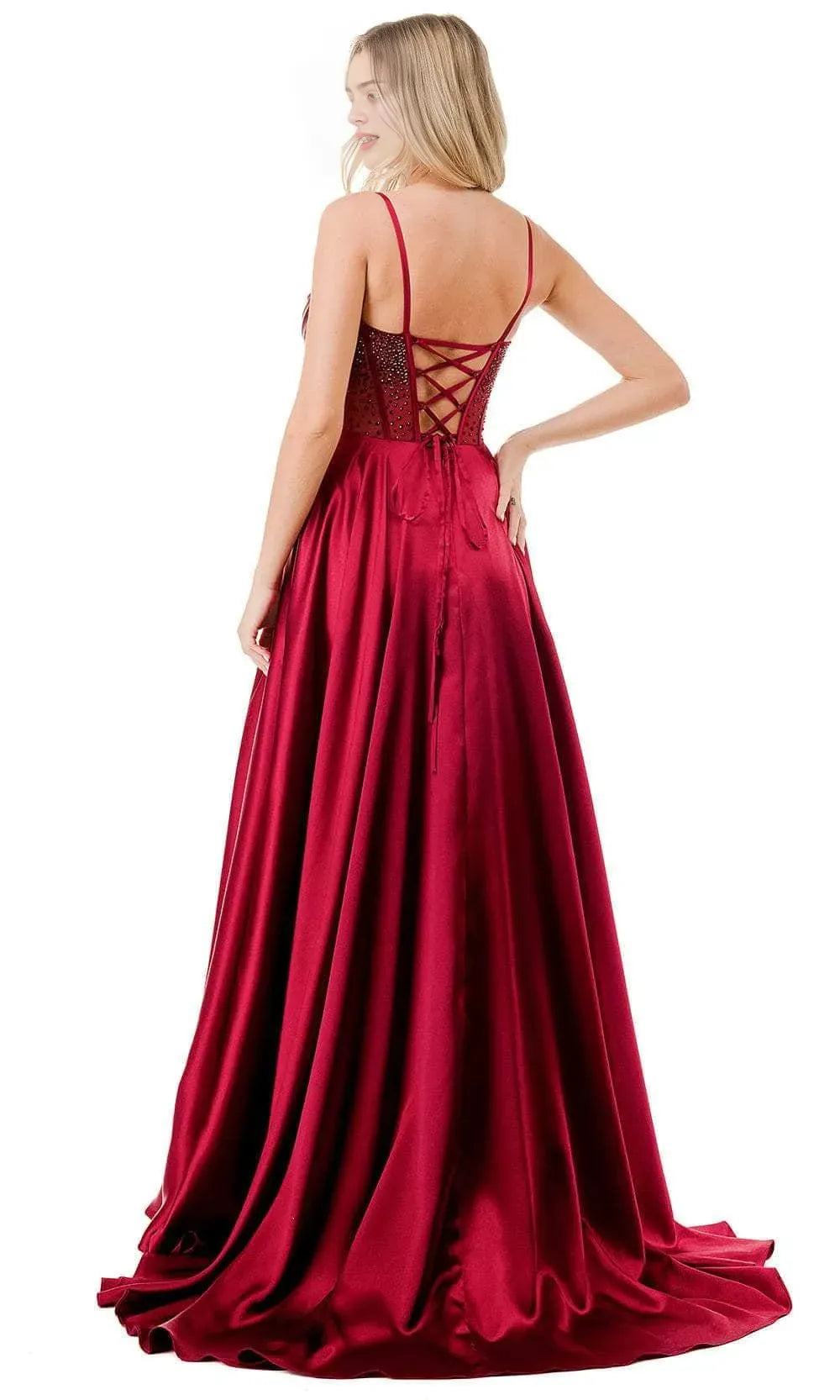 Black Luxurious Evening Dresses with Asymmetric Spaghetti Strap Corset Bodice Detail and High Side Slit