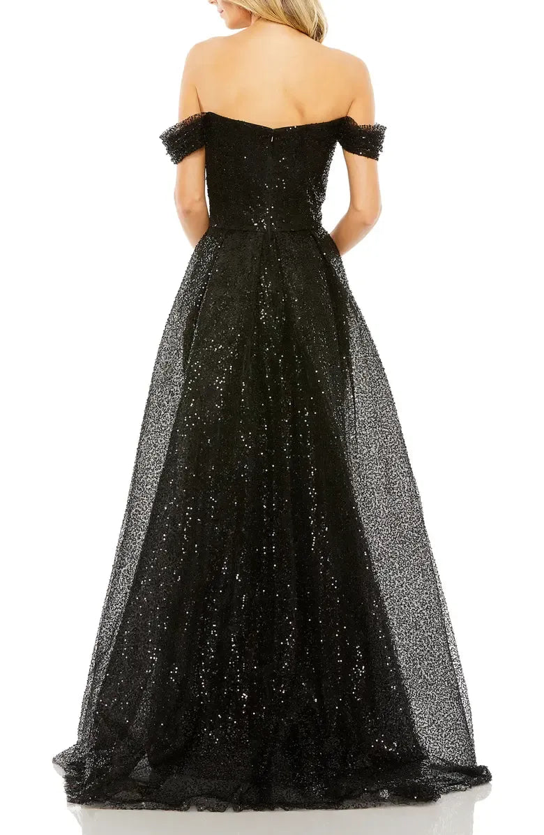 Sophisticated Graceful Stylish Refined Beautiful Elegant Sage Green Sequin Sleeveless Prom Dress