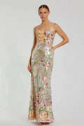 Beautiful Timeless Chic Elegant Red Sequin Sheath Sweetheart Sleeveless Floor-Length Prom Dress