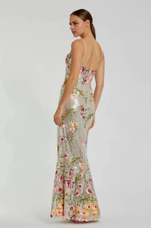 Beautiful Timeless Chic Elegant Red Sequin Sheath Sweetheart Sleeveless Floor-Length Prom Dress