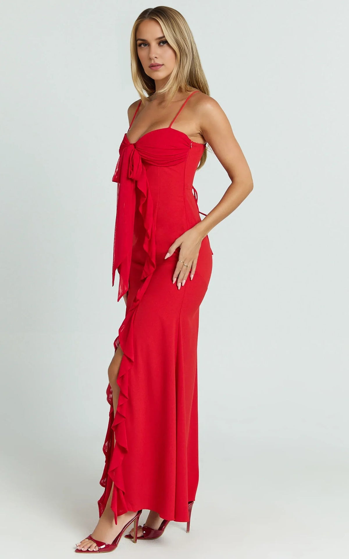 Timeless Special Occasion Sophisticated Graceful Stylish Elegant Mermaid Sleeveless Long Prom Dress