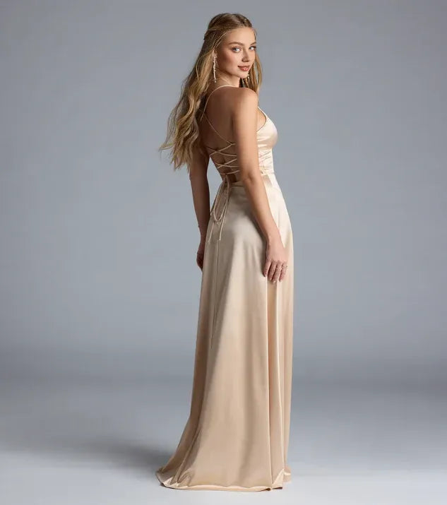 Refined Beautiful Timeless Chic Elegant Champagne Lace A-Line Sleeveless Mini Prom Dress