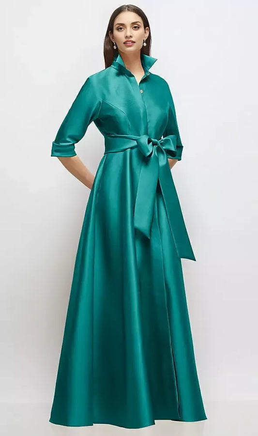 Beautiful Timeless Special Occasion Elegant A-Line Floor-Length Mother of the Bride Dress