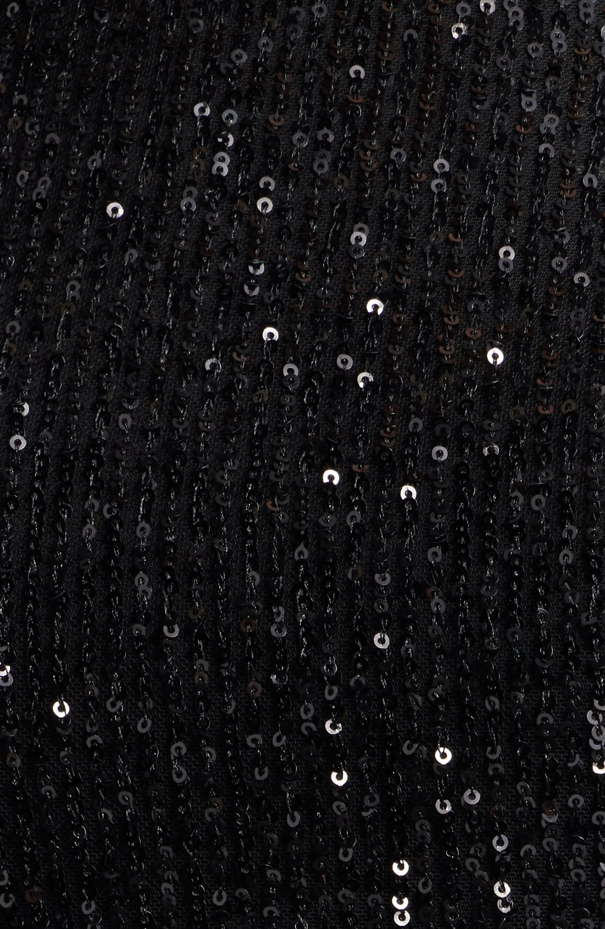 Stylish Refined Beautiful Elegant Black Sequin Mermaid Long Sleeve Floor-Length Prom Dress