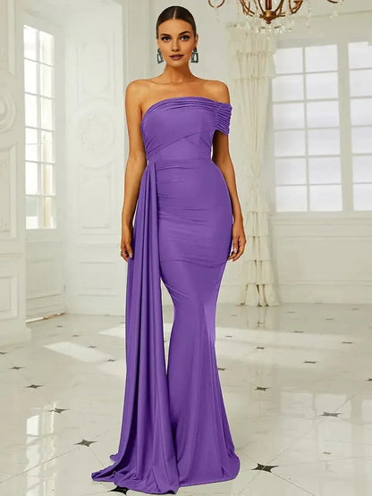 Stylish Refined Beautiful Timeless Elegant Emerald Green Mermaid Sleeveless Floor-Length Prom Dress