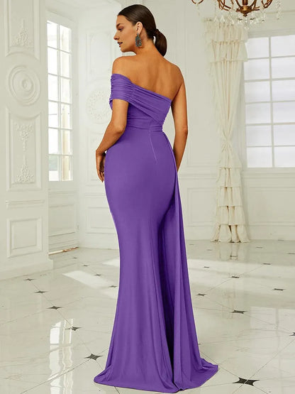 Stylish Refined Beautiful Timeless Elegant Emerald Green Mermaid Sleeveless Floor-Length Prom Dress