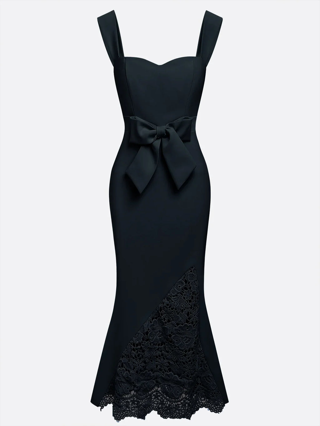 Sophisticated Graceful Stylish Elegant Blush Pink Lace Mermaid Sweetheart Sleeveless Evening Dress