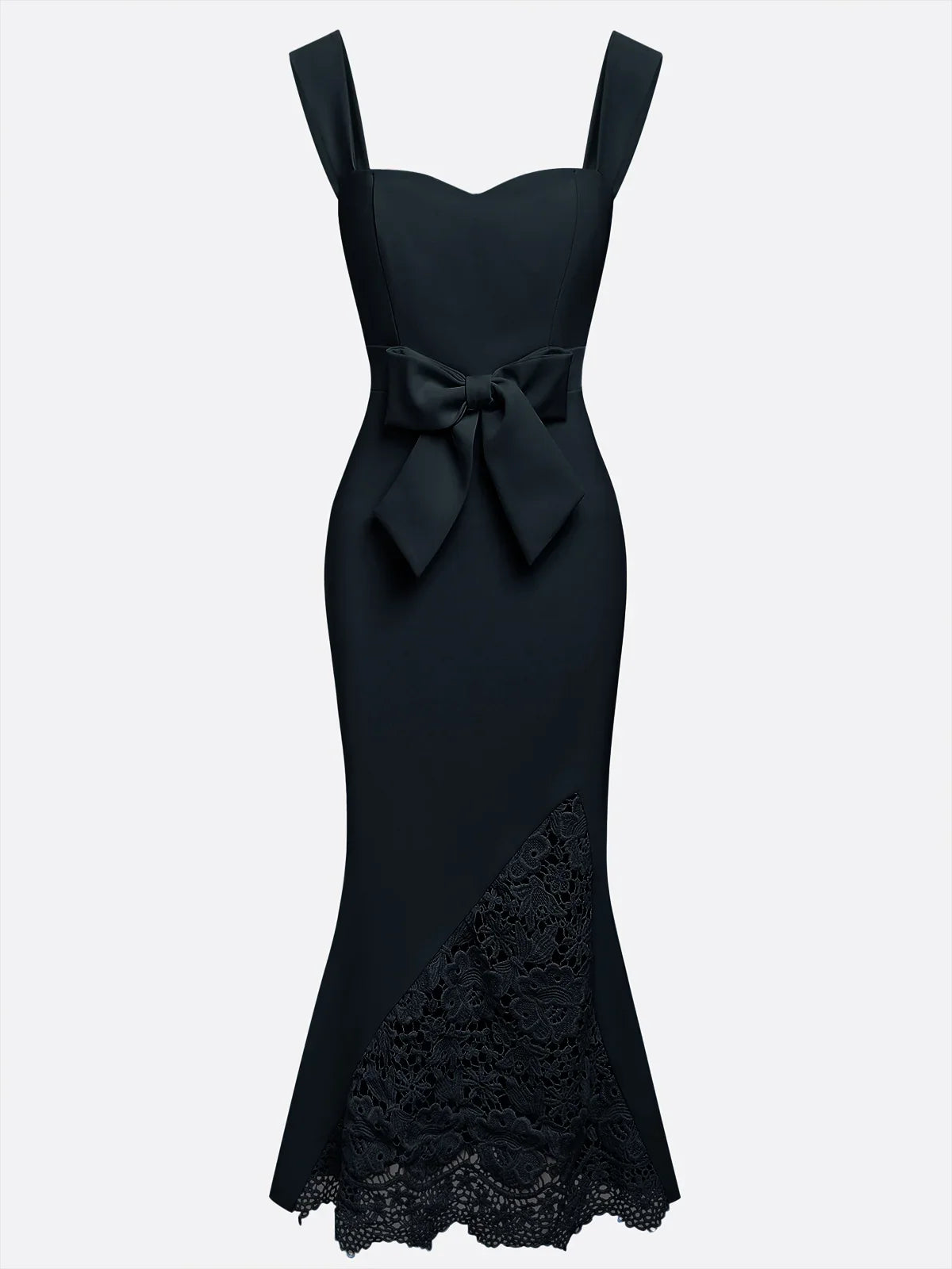 Sophisticated Graceful Stylish Elegant Blush Pink Lace Mermaid Sweetheart Sleeveless Evening Dress