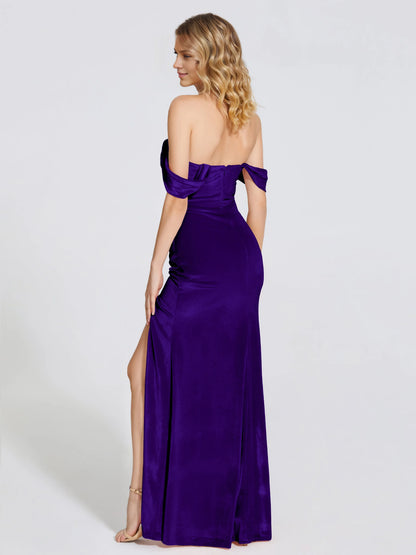 Timeless Special Occasion Sophisticated Elegant Black Satin Trumpet Sleeveless Floor-Length Prom Dress