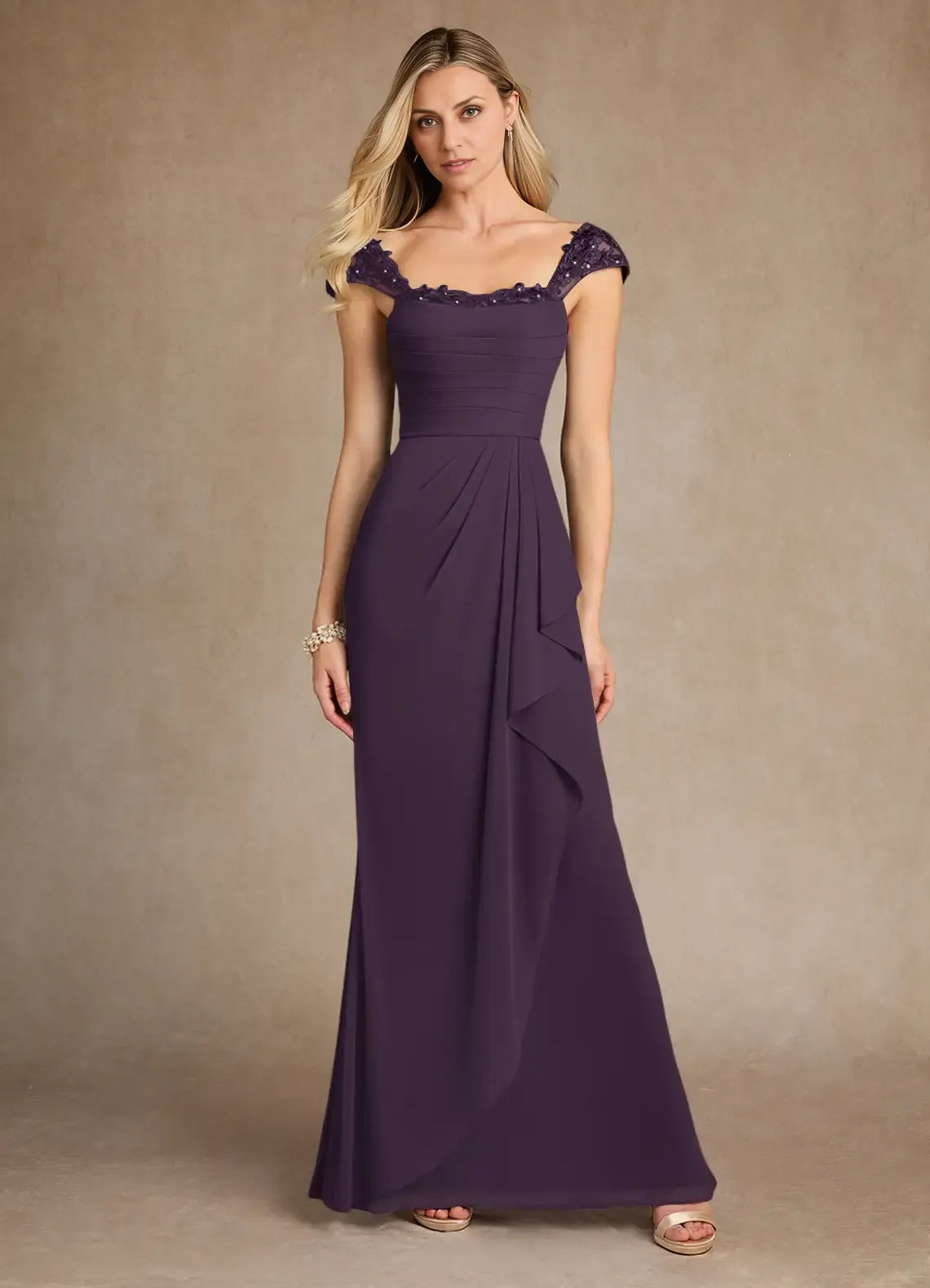 Special Occasion Sophisticated Graceful Elegant Lace Sheath Sweetheart Mother of the Bride Dress
