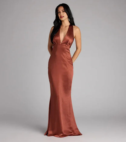Graceful Stylish Refined Beautiful Timeless Elegant Lace Halter Sleeveless Floor-Length Prom Dress
