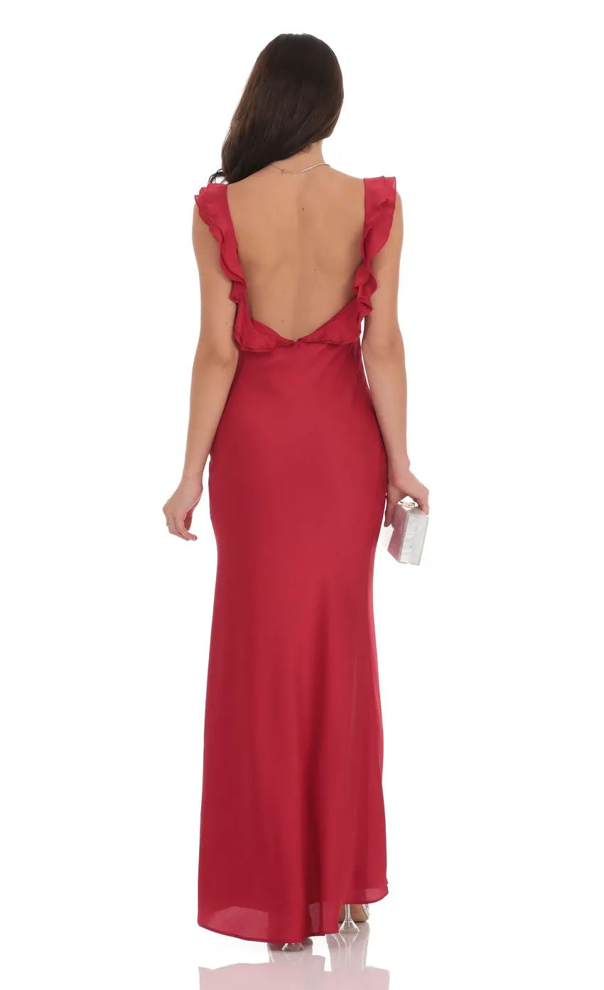 Sophisticated Graceful Stylish Refined Beautiful Timeless Elegant Sheath Sleeveless Floor-Length Prom Dress