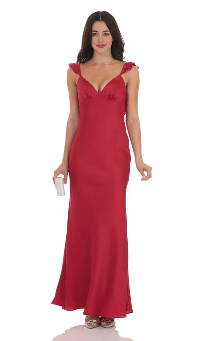 Sophisticated Graceful Stylish Refined Beautiful Timeless Elegant Sheath Sleeveless Floor-Length Prom Dress